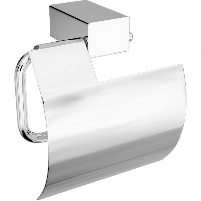Бумагодержатель LEMARK SMOOTH LINE с крышкой хром 9721010 Бумагодержатель LEMARK SMOOTH LINE с крышкой хром 9721010