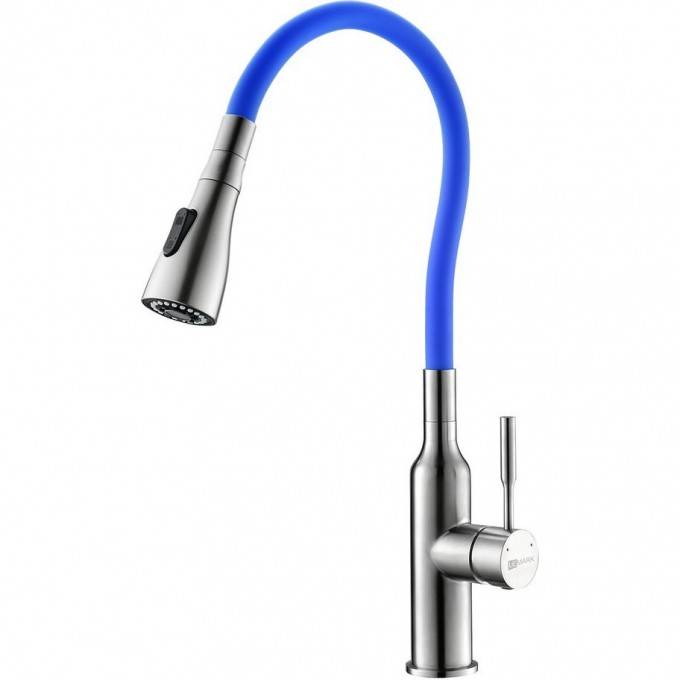 Смеситель LEMARK EXPERT для кухни с гибким изливом LM5082S-Blue Смеситель LEMARK EXPERT для кухни с гибким изливом LM5082S-Blue