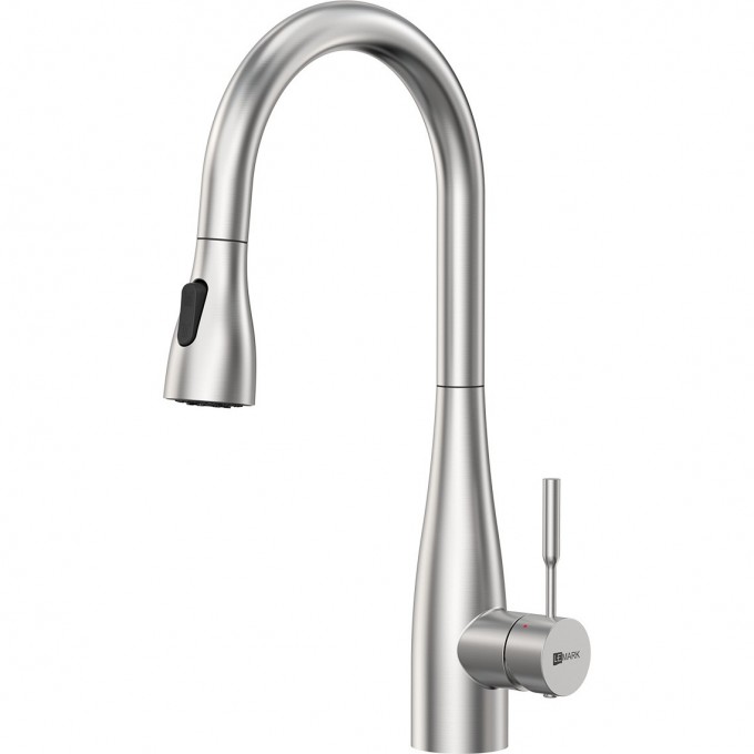 Смеситель LEMARK EXPERT для кухни с вытяжным изливом, сталь LM5084S Смеситель LEMARK EXPERT для кухни с вытяжным изливом, сталь LM5084S