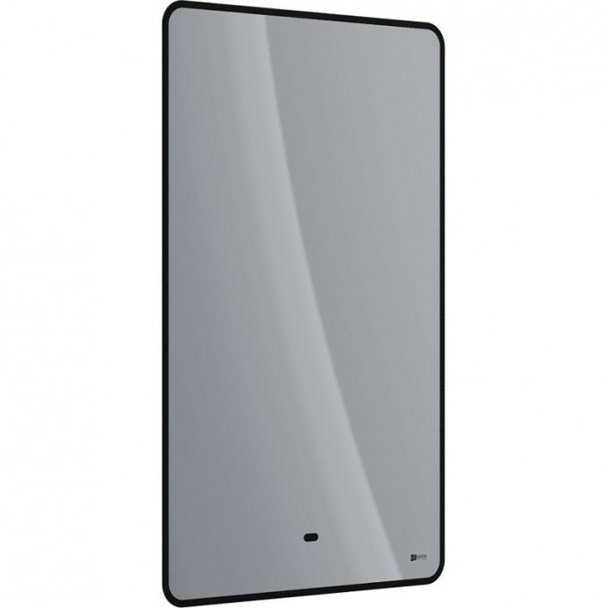 Зеркало LEMARK MIOBLACK 45х80 см с интерьерной подсветкой, с подогревом LM45ZM-black Зеркало LEMARK MIOBLACK 45х80 см с интерьерной подсветкой, с подогревом LM45ZM-black